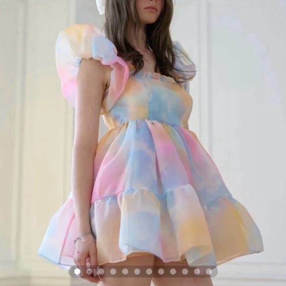 SELKIE Dopamine lawn party dress XL - Picture 2 of 7